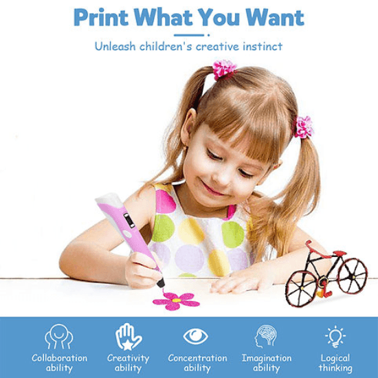 3D Printing Pen for Kids – Creative Learning & Drawing Toy